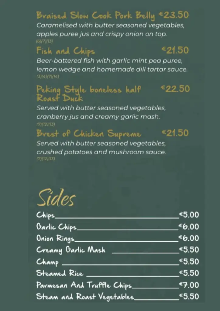 Menu_Midtown Kitchen & Bar_An Longfort_image_4