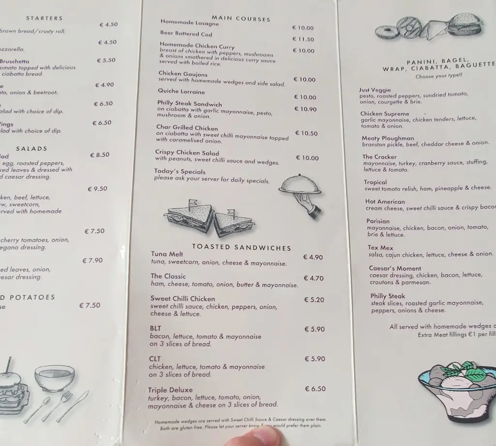 Menü_Moments Cafe & Restaurant_An Longfort_Bild_1