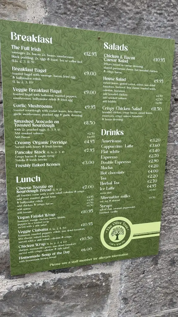 Kate Brennan_The Olive Tree_Carrick-on-Shannon_review