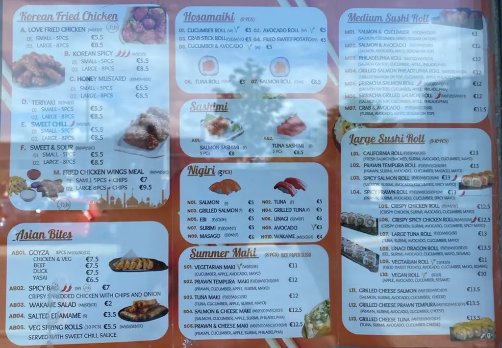 Menu_Raccoon bubble tea & Sushi Bar_An Longfort_image_4