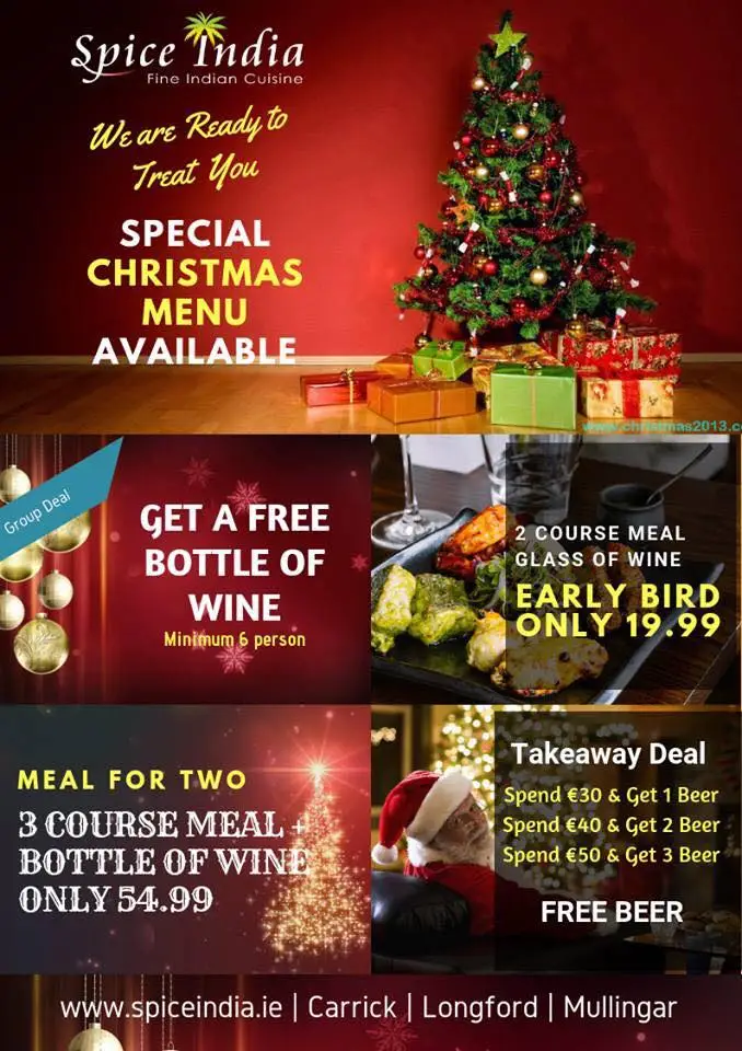 Menu_Spice India Longford_An Longfort_image_2