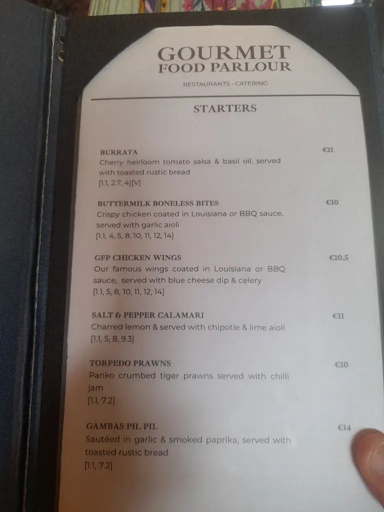 Menu_Gourmet Food Parlour Dunshaughlin_An Mhí_image_2