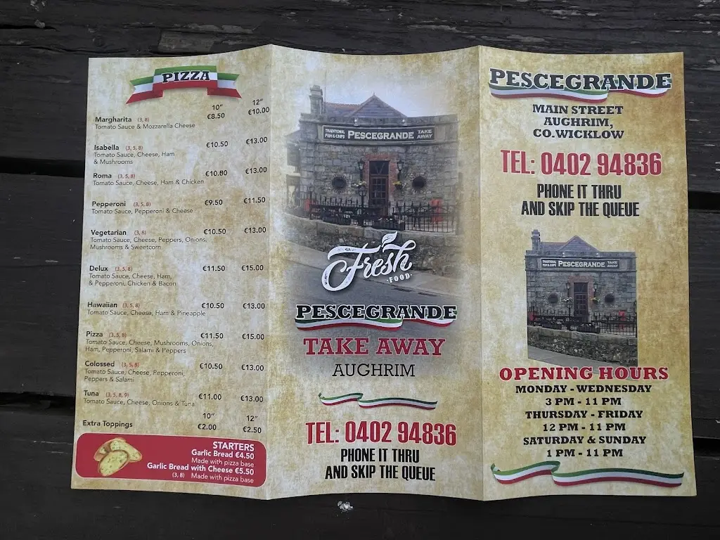 Menü_Pescegrande_Aughrim_Bild_1