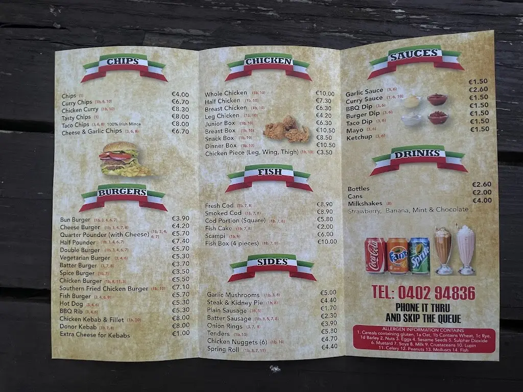 Menü_Pescegrande_Aughrim_Bild_2