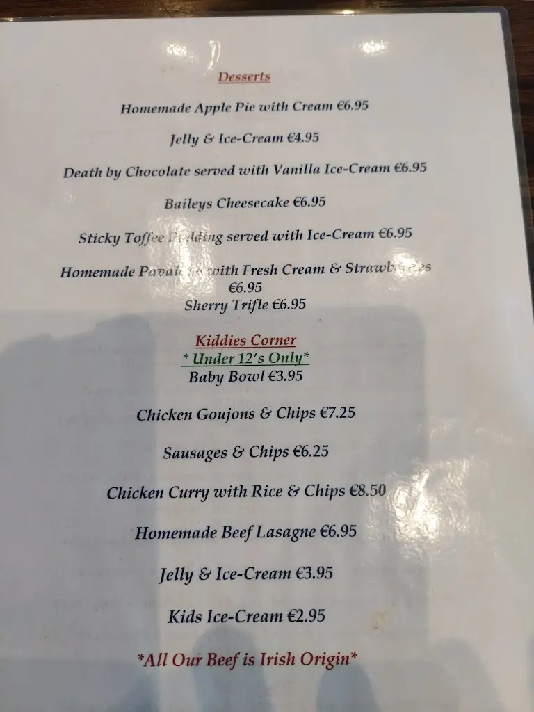 Menu_The Athgarvan Inn_Athgarvan_image_3