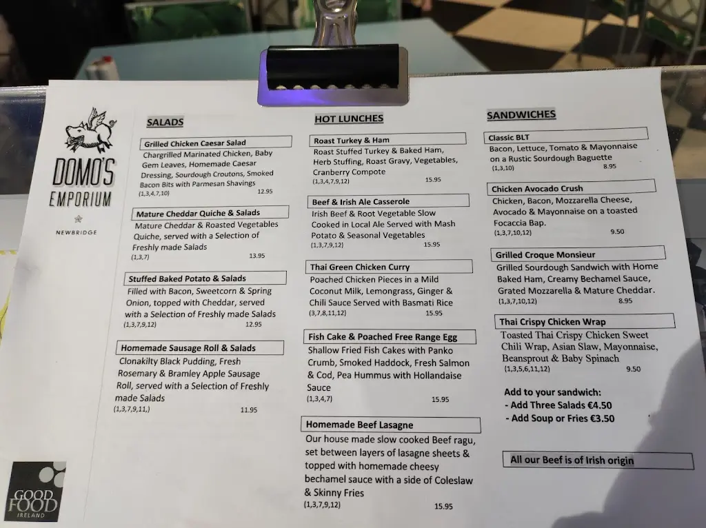 Menu_The Silver Restaurant_Athgarvan_image_2