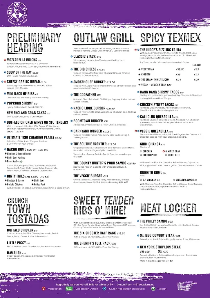 Menu_Judge Roy Beans_Athgarvan_image_1