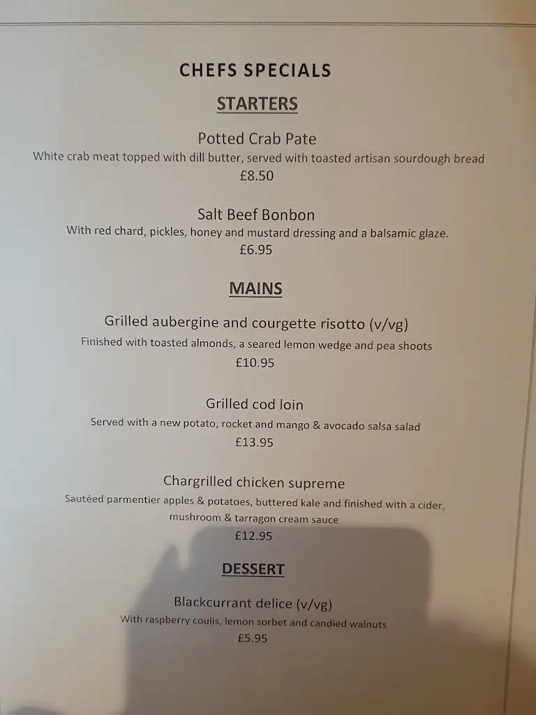 Menu_Frank O'Briens Pub_Athy_image_4