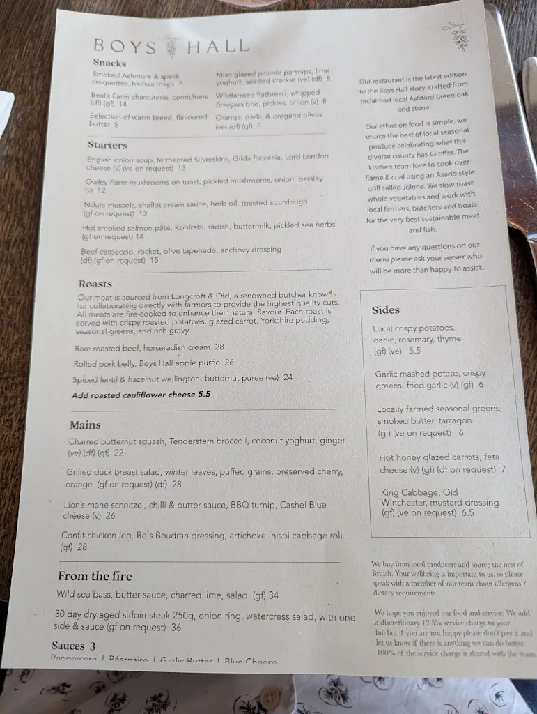 Menü_Molly's Coffee Gallery_Balbriggan_Bild_4