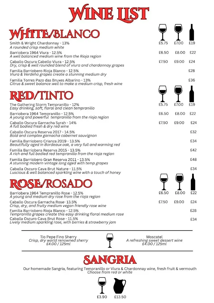 Menu_Harveys American Bar & Grill_Balbriggan_image_3