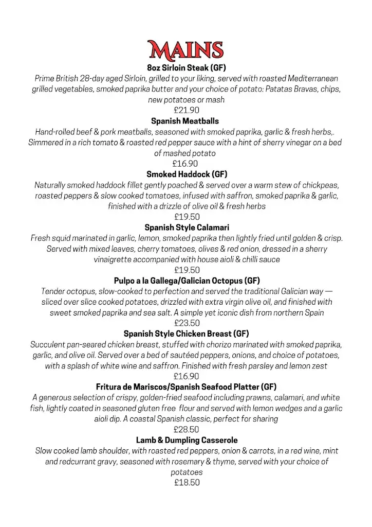 Menu_Harveys American Bar & Grill_Balbriggan_image_4