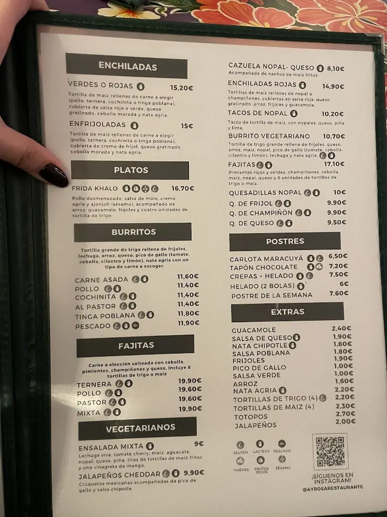 Menu_Mr Chef & Tonys_Ballyragget_imagen_1