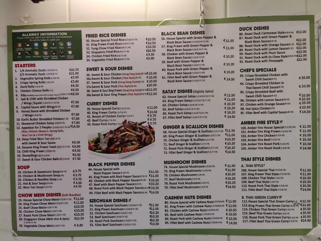 Menu_The Collooney Chinese Take Away_Collooney_image_2