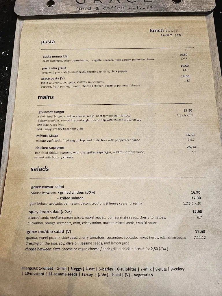 Menu_Grace Food & Coffee Culture_An Iarmhí_imagen_3