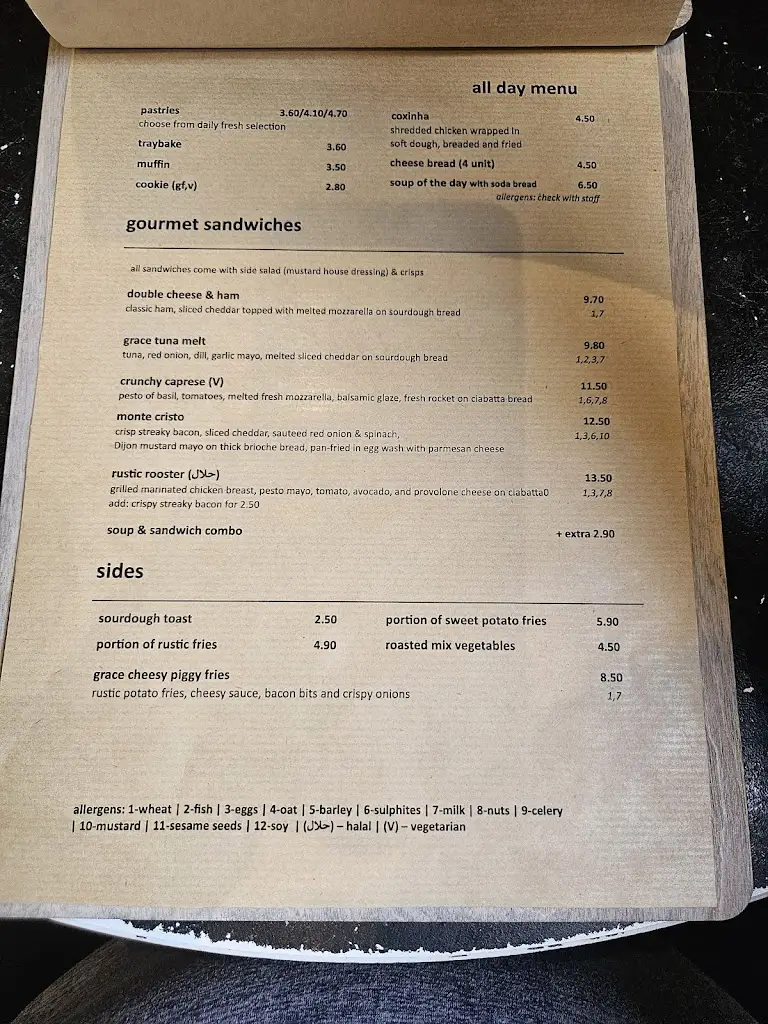 Menu_Grace Food & Coffee Culture_An Iarmhí_imagen_4