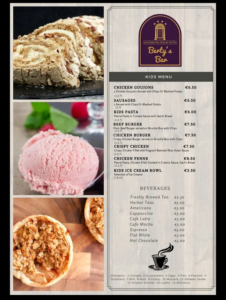 Menu_Berty’s Bar_An Iarmhí_image_2