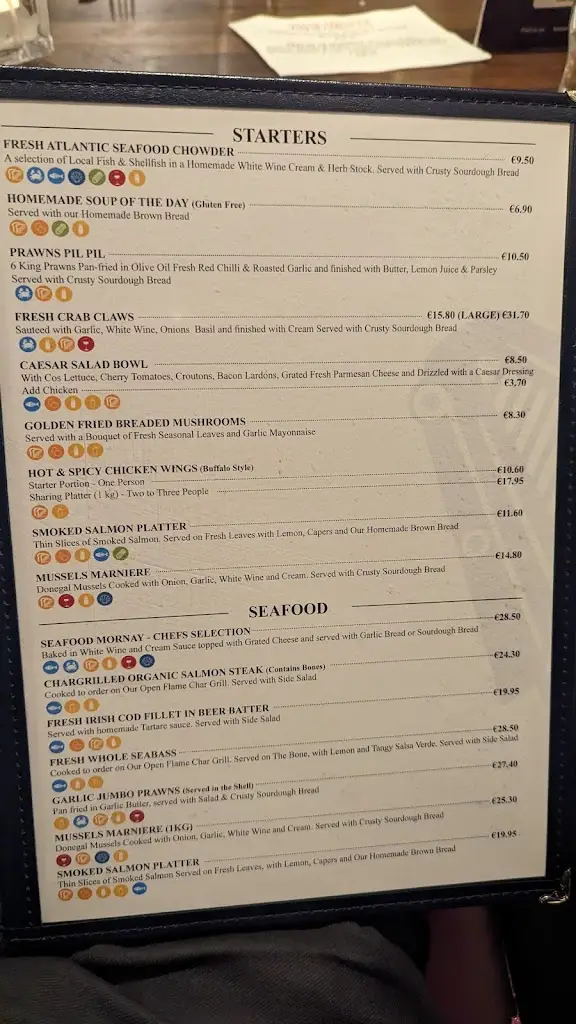 Menu_The Venue Bar and Restaurant_Collooney_image_2