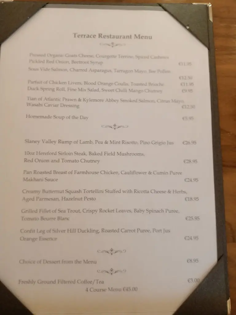 Menu_Terrace Restaurant_An Iarmhí_image_1