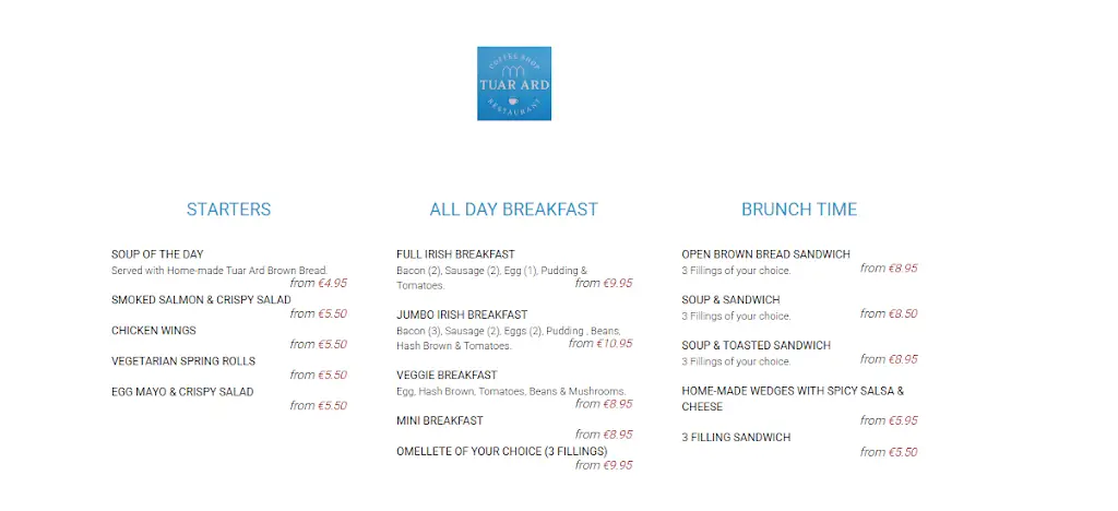 Menu_Savoury Fare_An Iarmhí_image_1