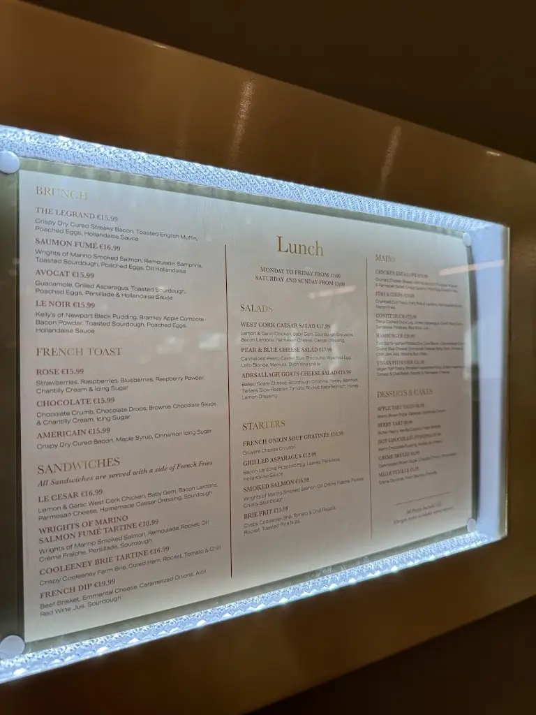 Menu_NEW Brown's Brasserie Dundrum at Brown Thomas_Balally_image_1