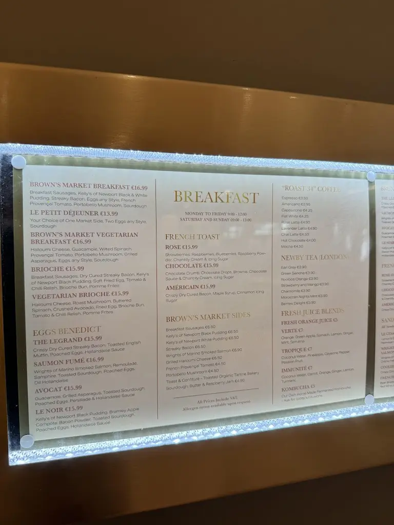 Menu_NEW Brown's Brasserie Dundrum at Brown Thomas_Balally_image_3