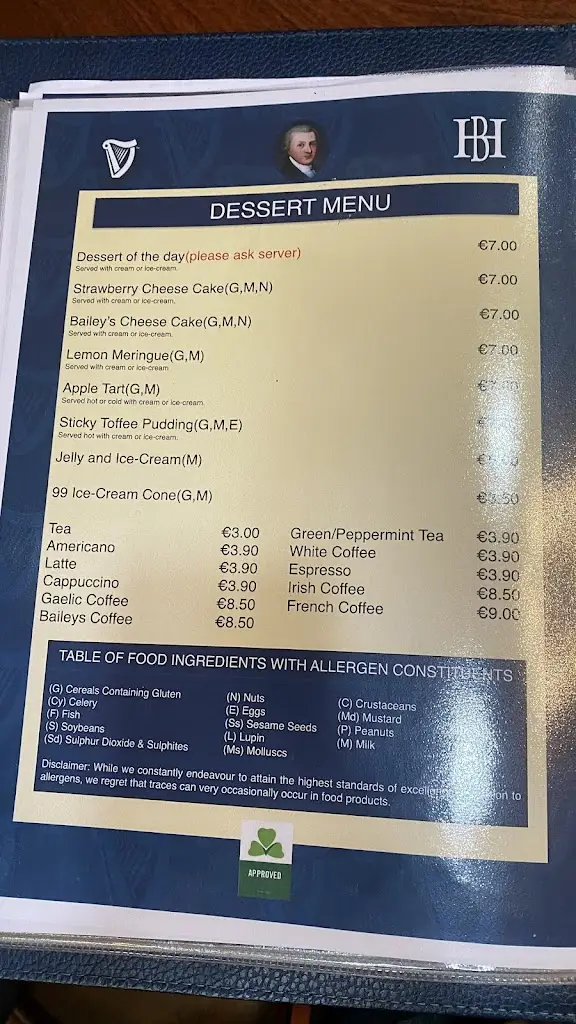 Menu_Beaumont House_Beaumont_image_3