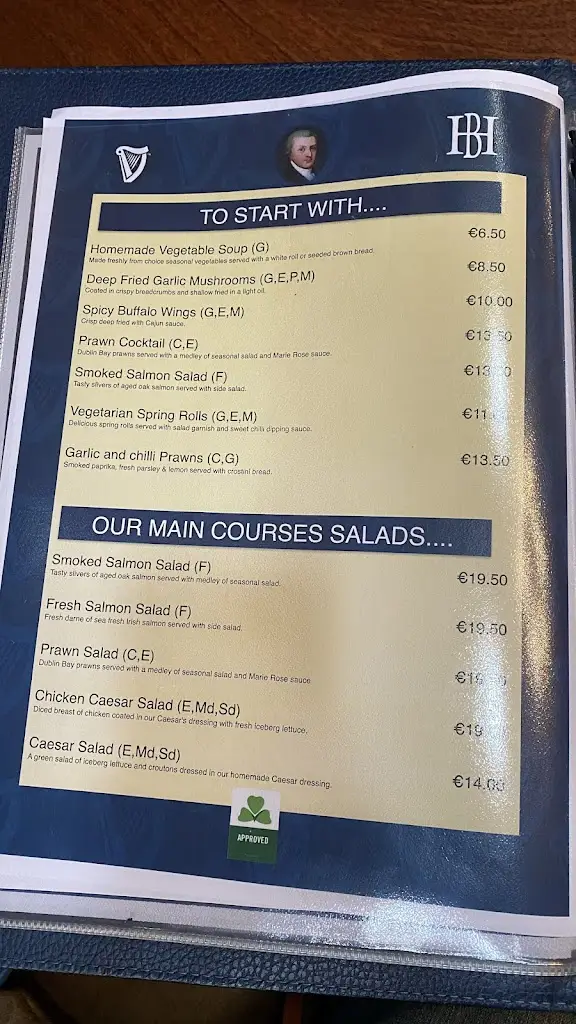 Menu_Beaumont House_Beaumont_image_4