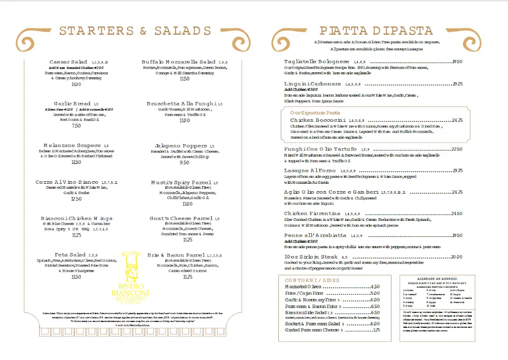 Menu_Bistro Bianconi_Collooney_image_1