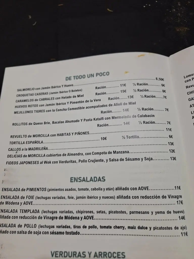 Menu_Cooney's Hotel_Ballymahon_image_2