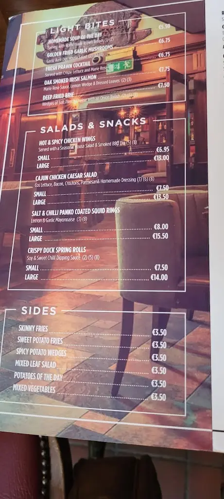 Menu_The Rustic Inn_Ballymahon_image_3