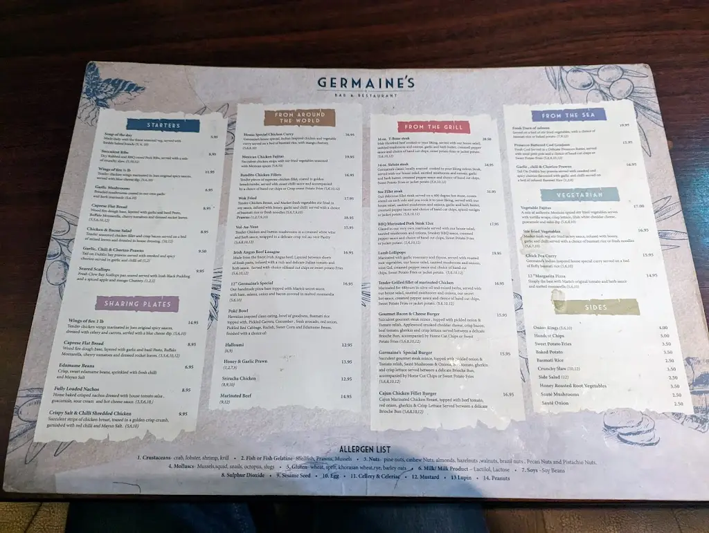 Menu_Germaines_Baltinglass_imagen_3