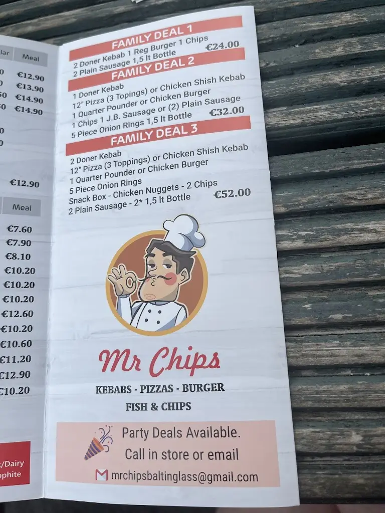 Menü_Mr Chips Baltinglass_Baltinglass_Bild_4