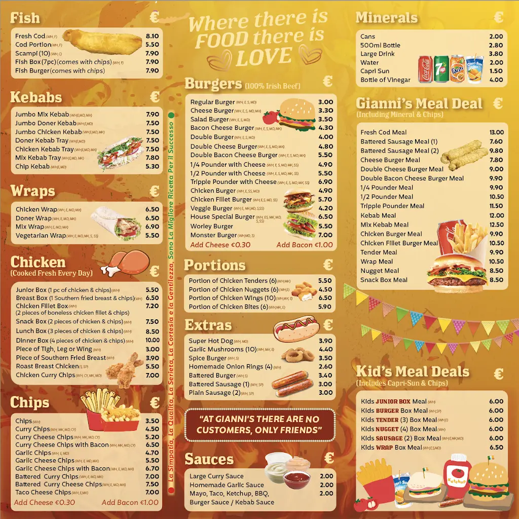Menu_Giannis Take Away_Banagher_image_2