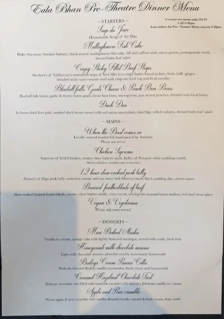 Menu_Eala Bhan_Collooney_image_1