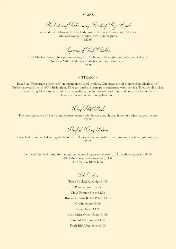Menu_Eala Bhan_Collooney_image_4
