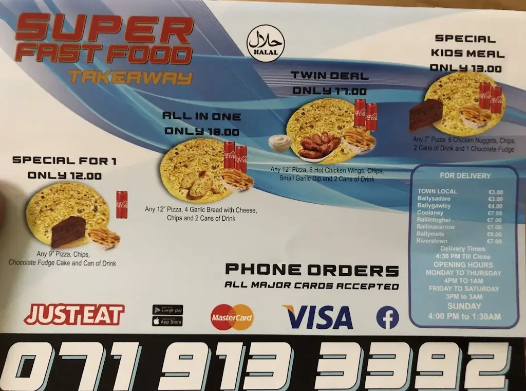 Menu_Superfast Food_Collooney_image_4