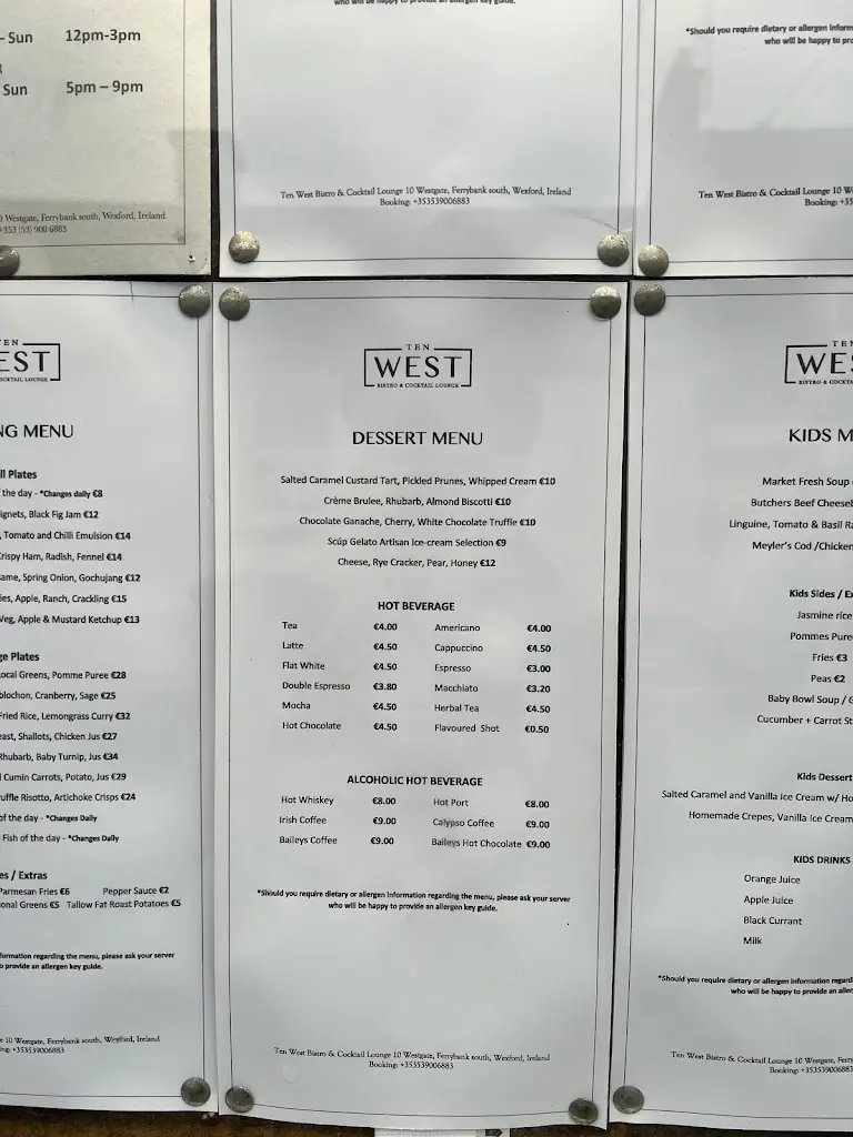 Menu_The Old Granary Restaurant_Ballygerry_image_4