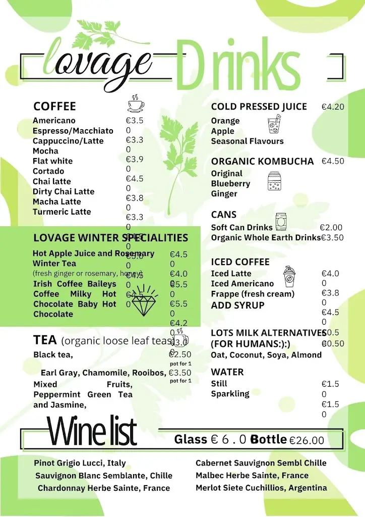 Menu_Lovage at the Gate Lodge Cafe_Boyle_image_2