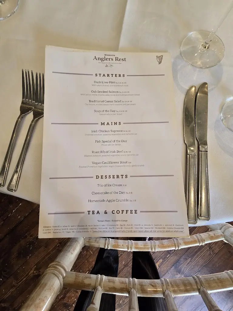 Menu_Wrights Anglers Rest_Ballyfermot_imagen_1