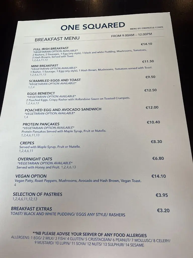 Menu_One Squared_Bayside_image_2