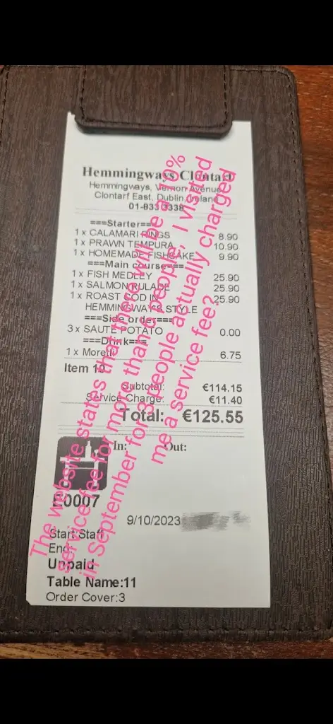 Menu_Hemmingways Restaurant Clontarf_Bayside_image_4