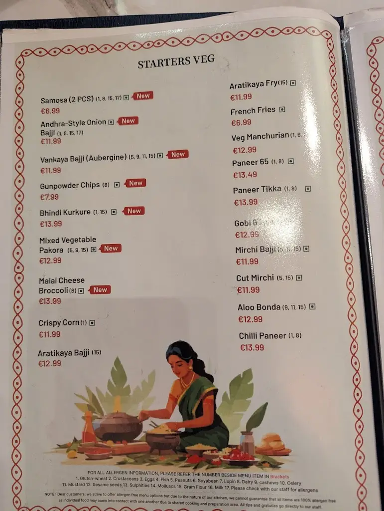 Menü_Andhra Bhavan (Marlborough St)_Bayside_Bild_2