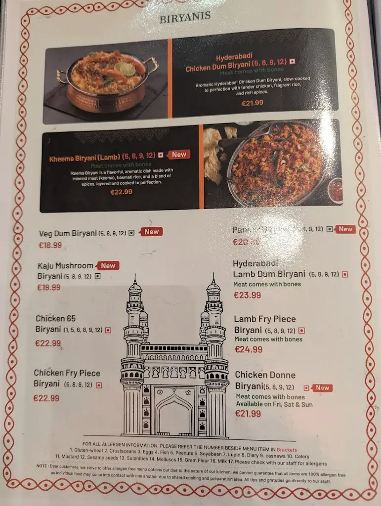 Menü_Andhra Bhavan (Marlborough St)_Bayside_Bild_4