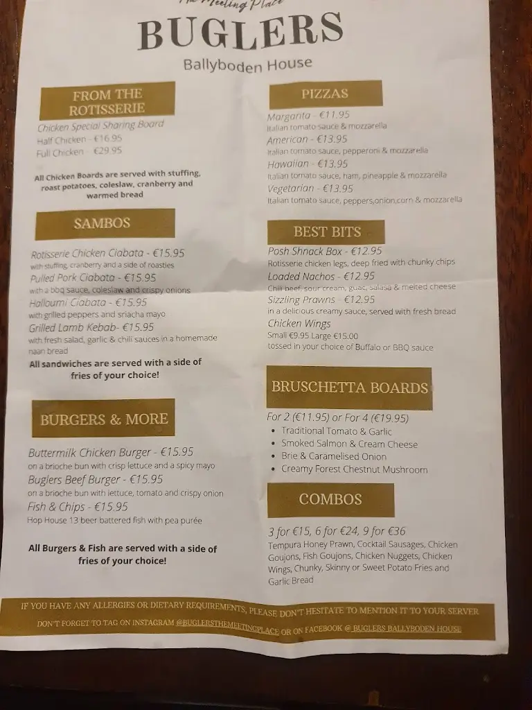 Menu_Buglers Ballyboden House_Ballyboden_image_4