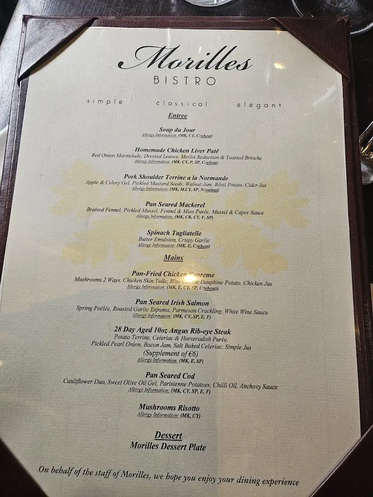 Menu_The Yellow House_Ballyboden_image_1