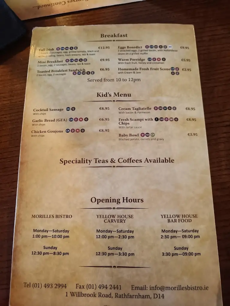 Menu_The Yellow House_Ballyboden_image_4