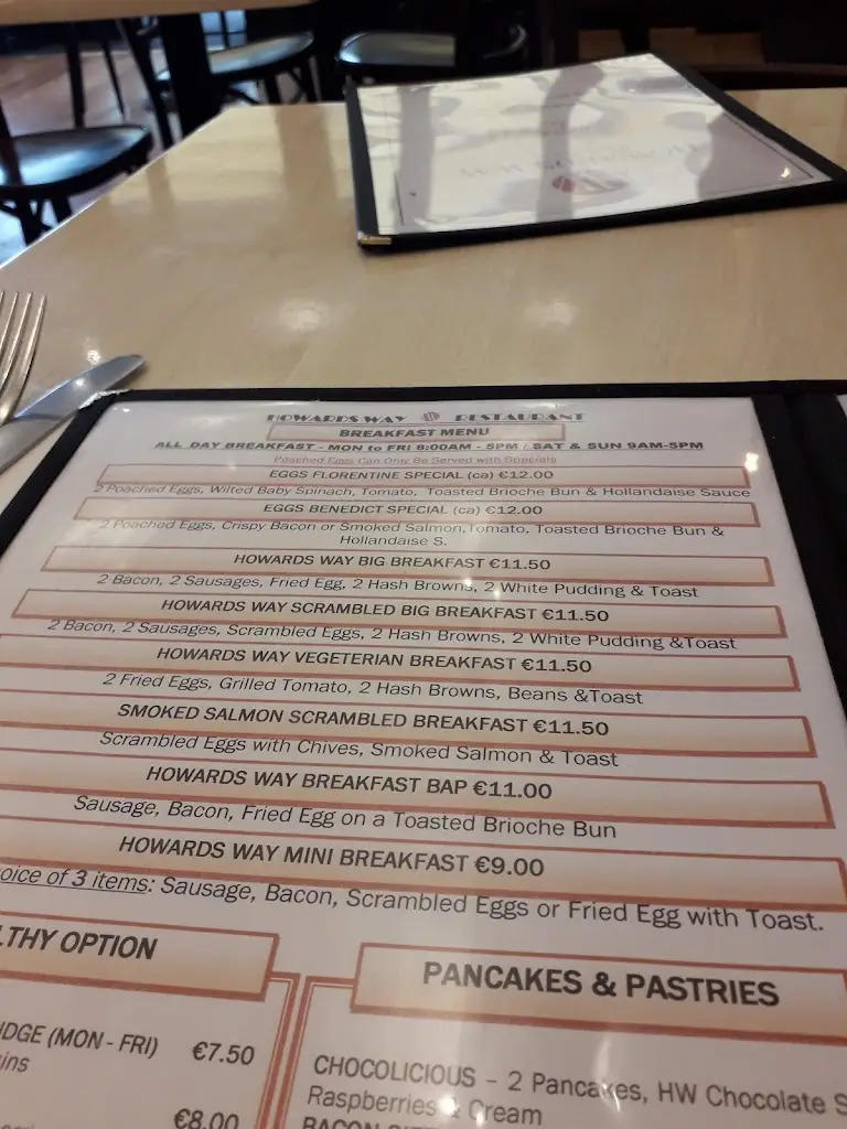 Menu_Howards Way_Ballyboden_image_1