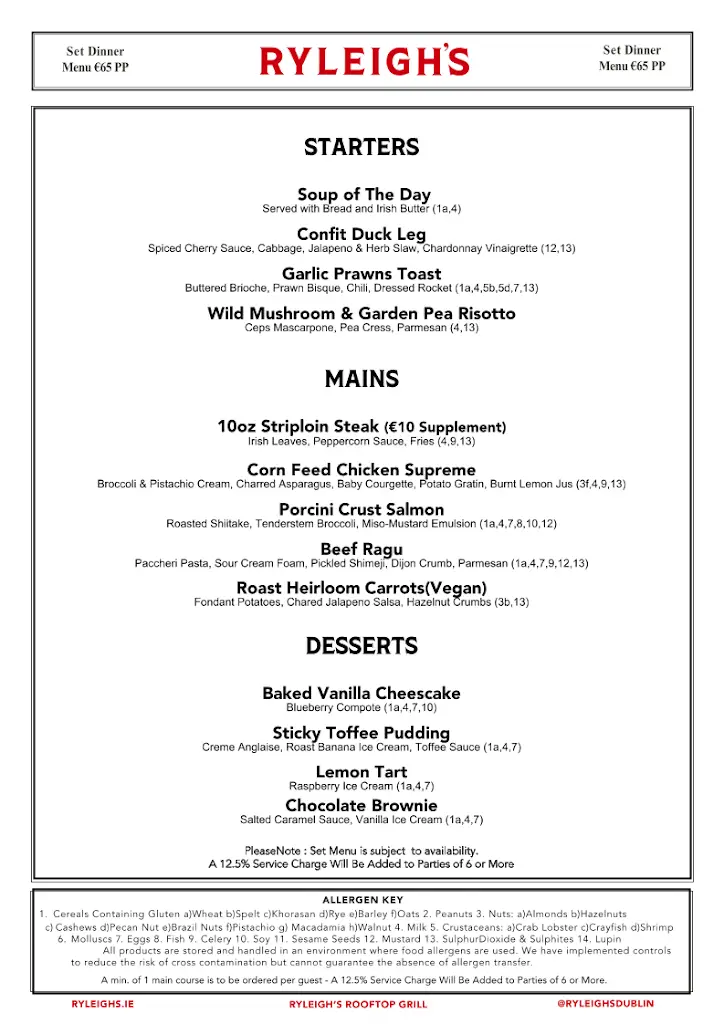 Menu_Ryleigh's Rooftop Steakhouse_Ballyboden_image_4