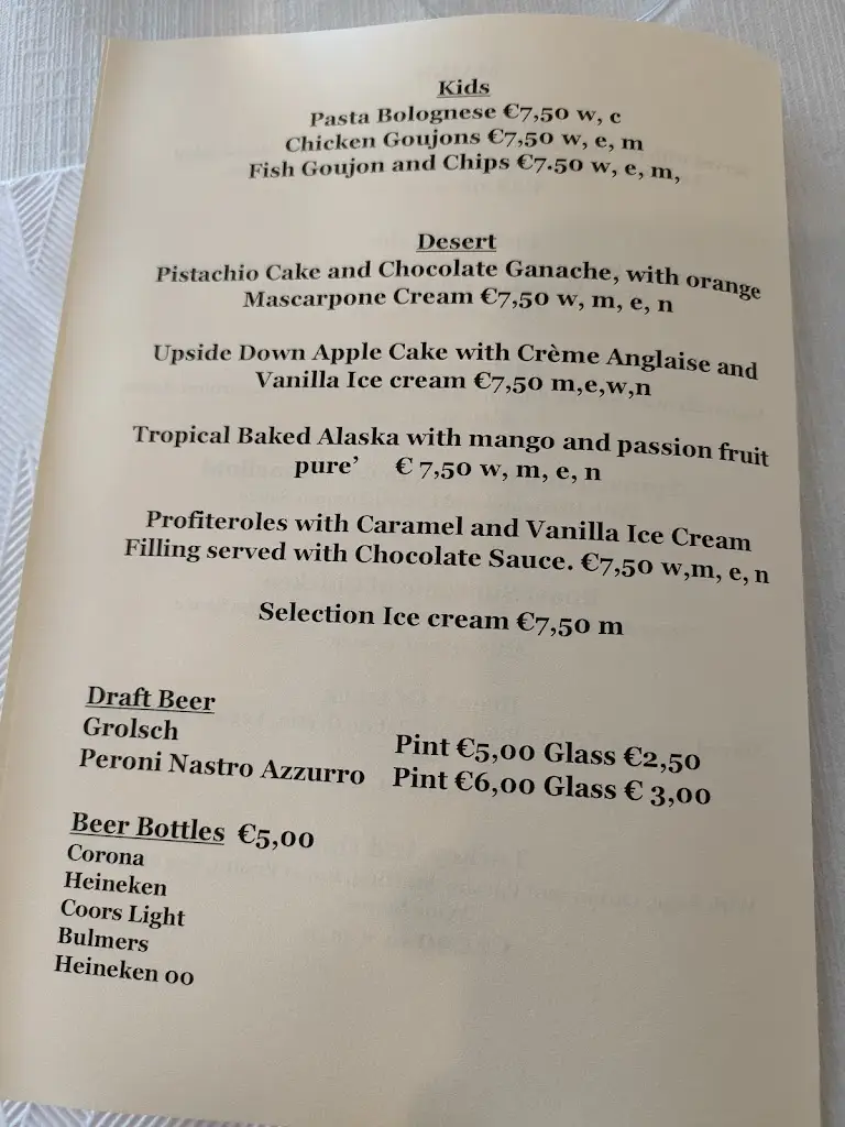 Menu_The Waterfront Restaurant_Boyle_image_1