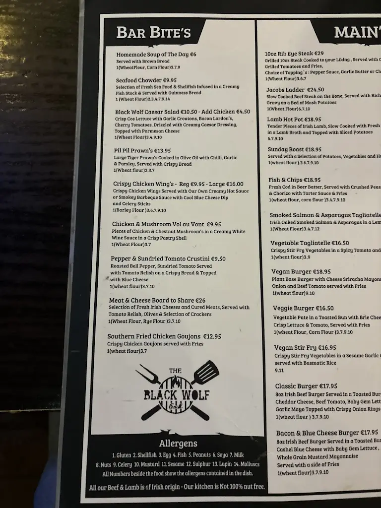 Menu_The Black Wolf-Beer & Food Co_Blanchardstown_image_3